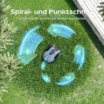 V100 Mähroboter ohne Begrenzungskabel, mit Vision Navigation, 150 Hinderniserkennung, Rasenroboter bis zu 150 m², Akku Rasenmäher Roboter mit Graskamm, Ersatzklingen